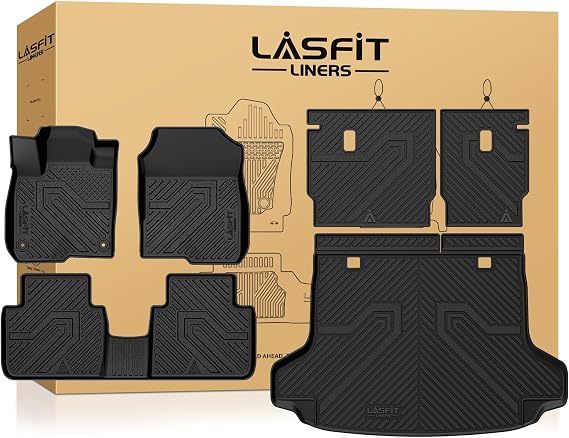 LASFIT All Weather Floor Mats for Honda HRV 2027-2023&Acura ADX 2025-2026