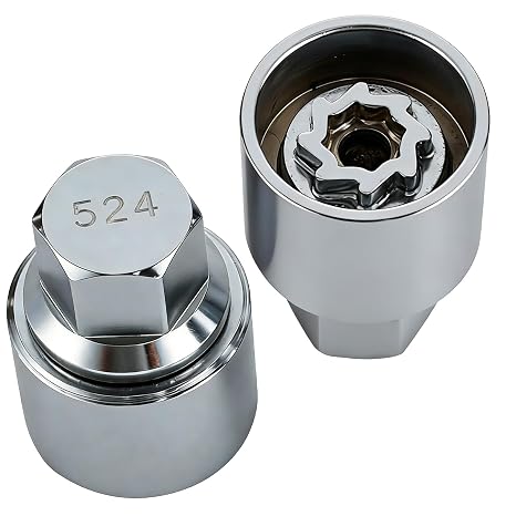 Icetop Locking Wheel Nut Key 524, Anti Theft Car Locking Wheel Nut Key
