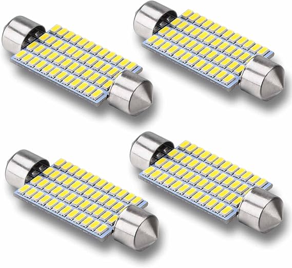 578 211-2 212-2 569 42mm 41mm Led Car Bulbs Festoon LED Bulbs White 4pack