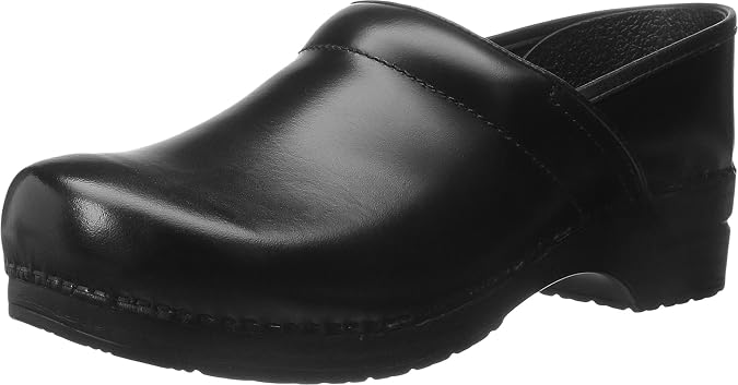 Dansko Professional Women's Clogs, Black, 15 US