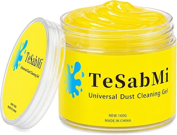 TeSabMi Car Cleaning Gel, Car Cleaning Putty for Interior Detailing, Yellow