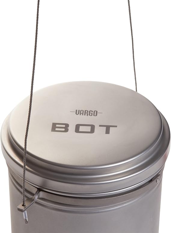 Vargo Titanium BOT Hanger: Ultralight and Versatile Hanger for BOT Cooking and Carrying