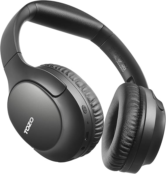 TOZO HA1 70H Over Ear Wireless Headphones Bluetooth 5.4 Foldable Headset