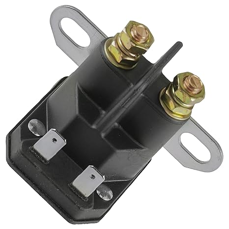 Caltric Starter Relay Solenoid Compatible with John Deere E100 E110 E120 E130 E140 E150 E160 E170
