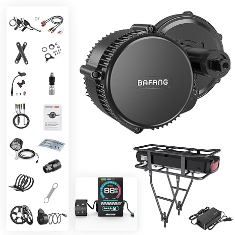 Bafang BBS02B BBS-HD 500W 750W 1000W Mid Drive Ebike Conversion Kit 48V 52V