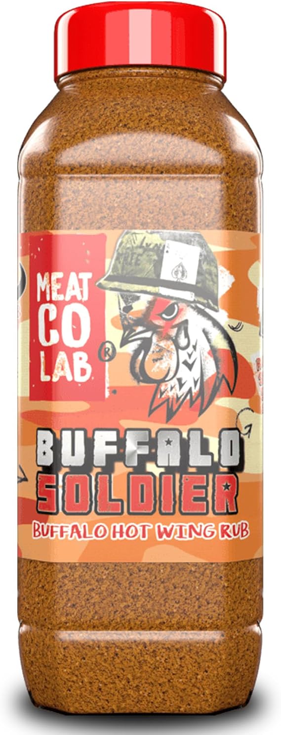Angus & Oink | Buffalo Soldier Rub | Buffalo Wings Seasoning | 1.2kg