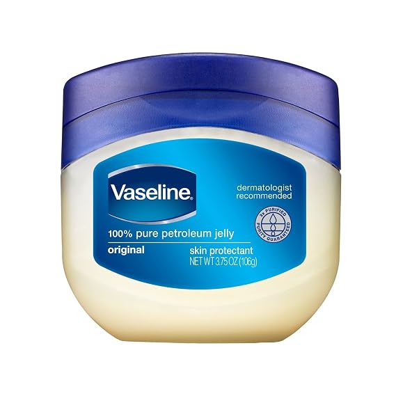 Vaseline Petroleum Jelly For Dry Cracked Skin and Eczema Relief Original 3.75 oz