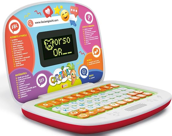 Lisciani Carotina Laptop learning toy