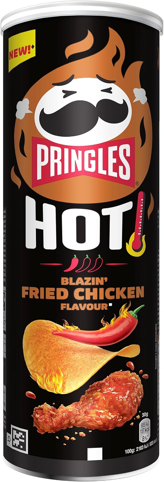 Pringles Hot Blazin' Fried Chicken Sharing Crisps 160g
