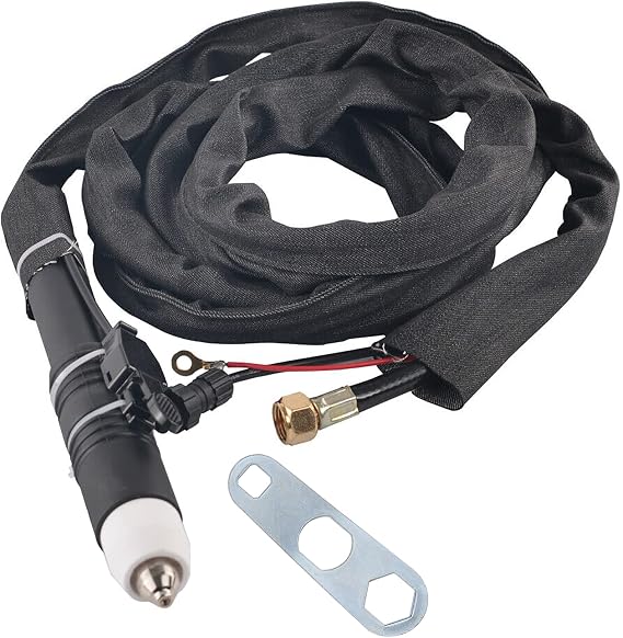 P80 Plasma Cutter Torch Completed Pilot Arc Plasma Cutting Machine Non-Touch Plasma Cutting Equipment P-80 Straight Head Gun Fit CUT50P PLC55P CUT60P PLC65P CT418P (7M 23ft)