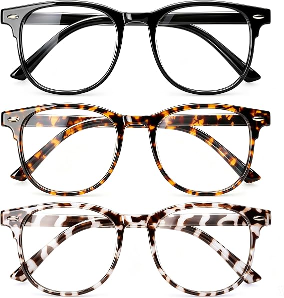 Gaoye Blue Light Glasses for Woman 3 Pack