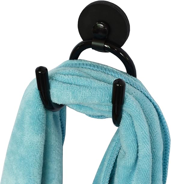 YYST MINI Magnetic Towel Hook Hanger Clip Bar Rack for Kitchen Dish Cloth,Sports, Hand Gym Towel,Mitten etc- Hold up to 0.5 Lb (1)
