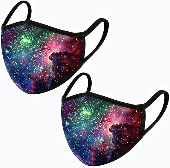 Dustproof Cotton Face Mask Cloth Cover with Nose Clip Cute Mouth Face Masks for Women Men Outdoor