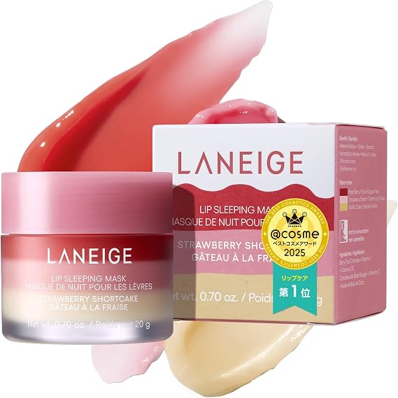 Laneige Lip Sleeping Mask Shortcake 20g Lip Cream Lip Mask Lip Balm Lip Scrub Lips Pack Moisturizing Korean