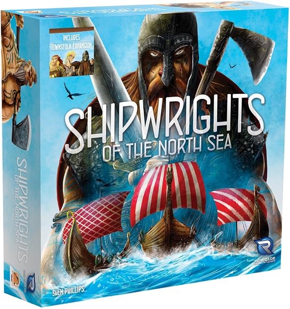 Renegade Game Studios Shipwrights of the North Sea Viking Strategy Game