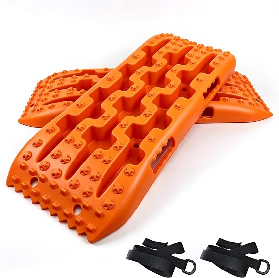 Off Road Recovery Traction Boards with Velcro, Durable Tire Traction Boards