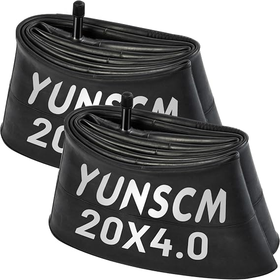 20" Fat Tire Tubes 20x4.0 Electric Bike Tubes Premium Butyl 2-PCS