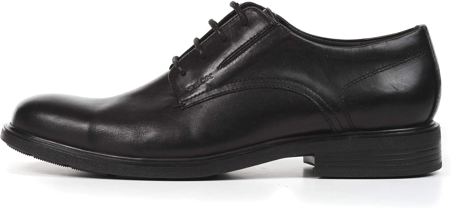 Geox Mens U Dublin Plain Toe Oxford Shoe