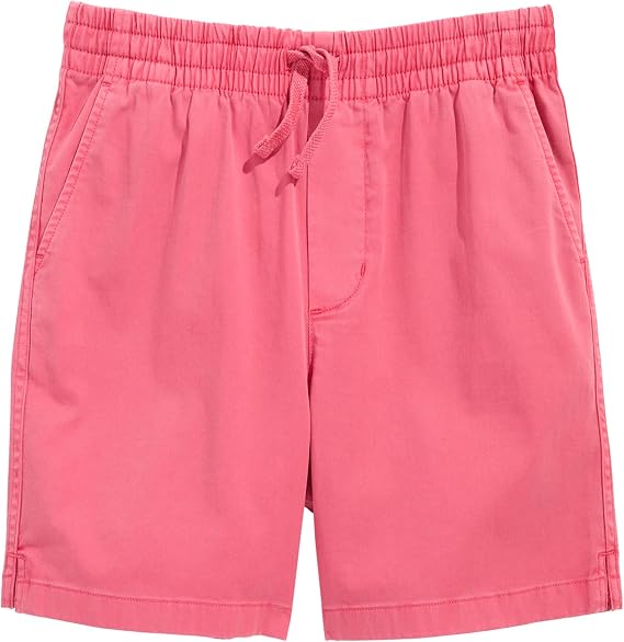 vineyard vines Boys' Coastline Pull-On Chino Shorts, Sailors Red, 3T