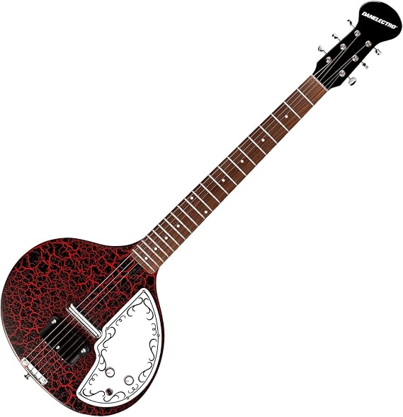 Danelectro Baby Sitar - Red Crackle