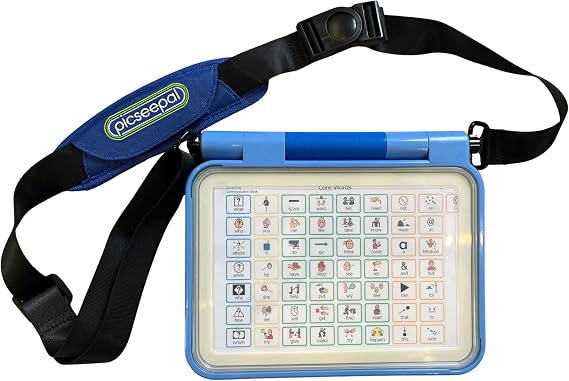Communication Board for Autism & Nonverbal Kids | Portable AAC Folder Customizable with Any Symbols, Photos or Words | Speech Therapy Tool for Home, School & Therapy | Ages 312