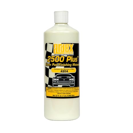 Ardex 2500 Foam Pad Finishing Material | Designed for All Automotive finishes; Removed Wet-or-Dry Sanding Scratches, Marks, Defects, eliminates Swirl-Marks that Occur After compounding