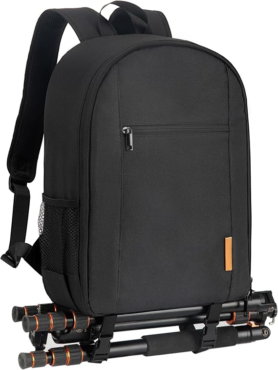 TARION Camera Backpack for Photographers Medium Lightweight 15L Black TB-M