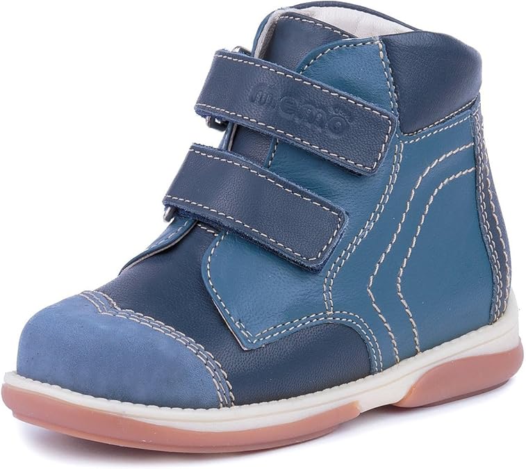 Memo Kids Orthopedic Corrective High-Top Ankle Support AFO Brace-Like Shoes for Arch Supports to Treat and Prevent Tip Toe Walking Flat Feet in Toddler Boys