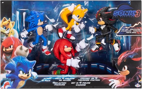 Sonic 3 Movie - 5" Figures Multi-Pack