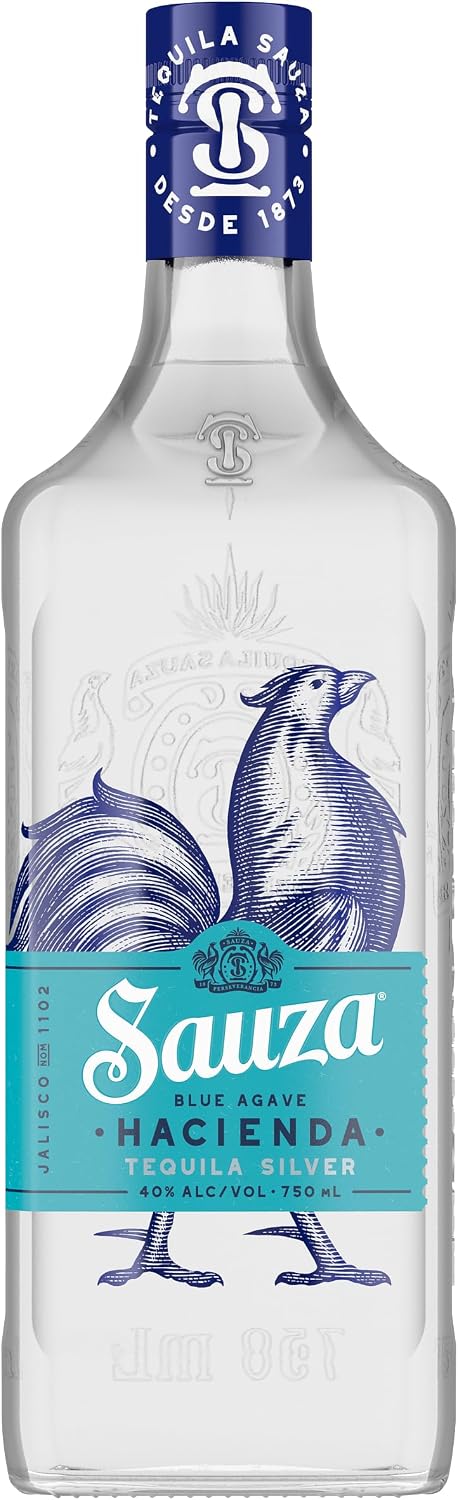 Sauza Hacienda Silver Tequila, 750 ml, 80 Proof