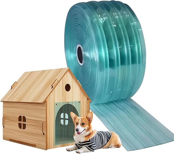 Dog Door Replacement Flap,Vinyl Strip for DIY Doghouse Entry Door Cat Door