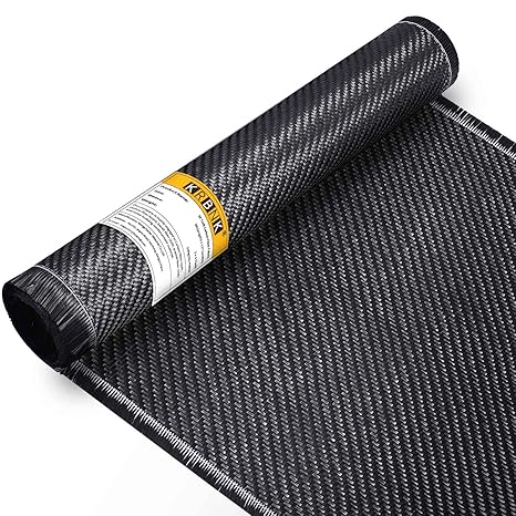 10FT x 12" Carbon Fiber Cloth Roll