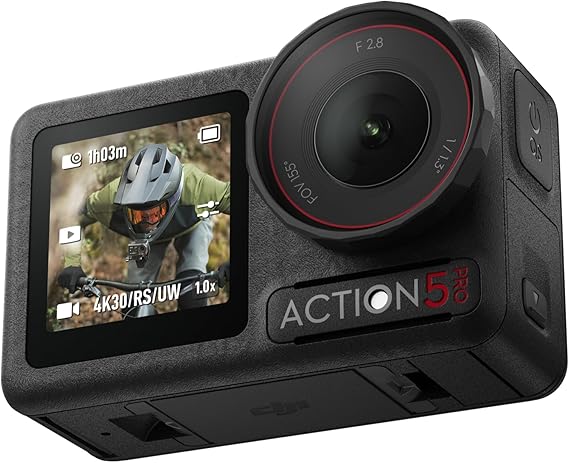 DJI Osmo Action 5 Pro Standard Combo 4K Action Camera for Everyday Use