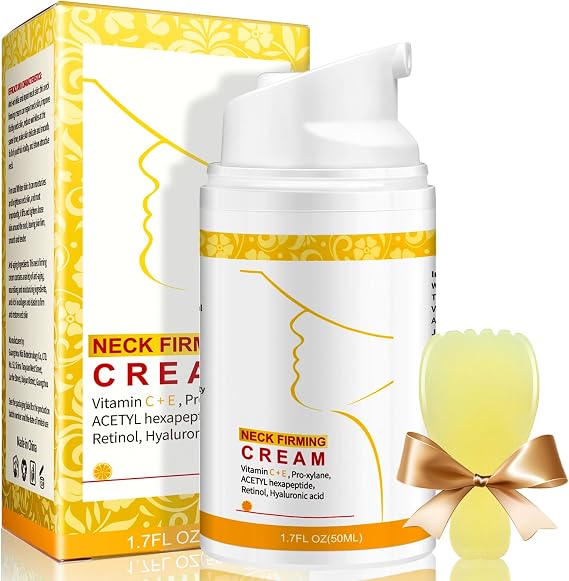 Firming Cream for Neck, Anti-Aging Cream for Neck and Décolleté for Women that Tightens the Neck, Moisturises and Tightens the Neck with Colanes
