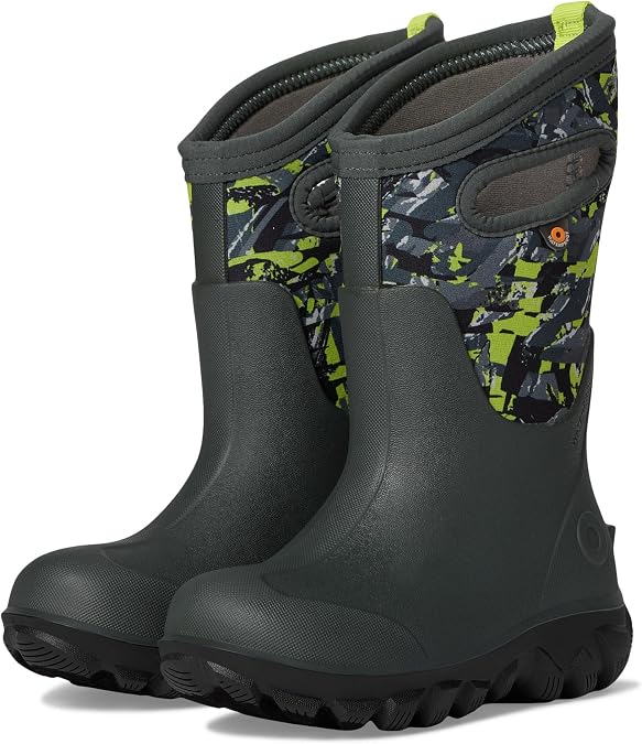 BOGS unisex-child Classic Seamless Edgy Camo (Toddler/Little Kid/Big Kid)