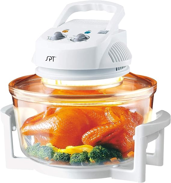 SPT SO-2004: Super Turbo Oven with Extender Ring, white