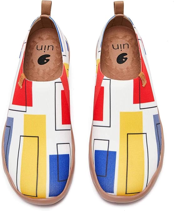 UIN Women's Lightweight Sneakers Slip Ons Walking Casual Shoes