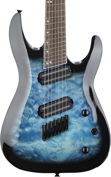 Jackson X Series Soloist Arch Top SLATX7Q MS, Laurel Fingerboard