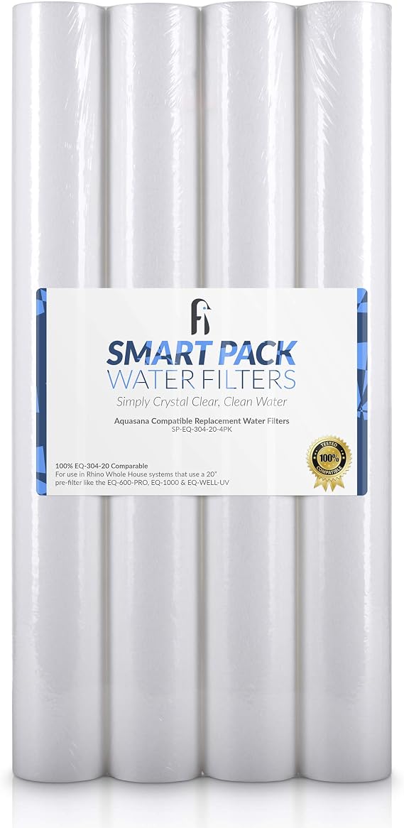 Smart Pack EQ-304-20 Compatible Replacement Whole House Sediment Water Filters