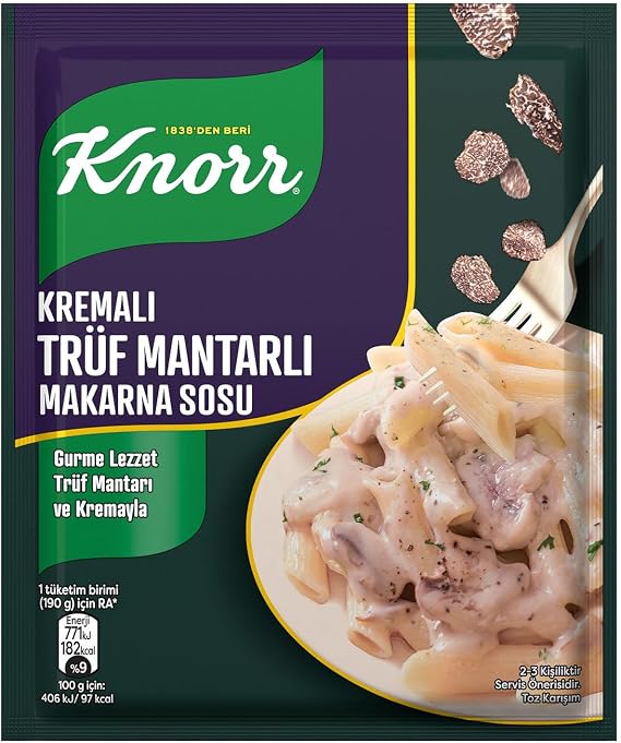 Knorr Kremalı Trüf Mantarlı Makarna Sosu 52g
