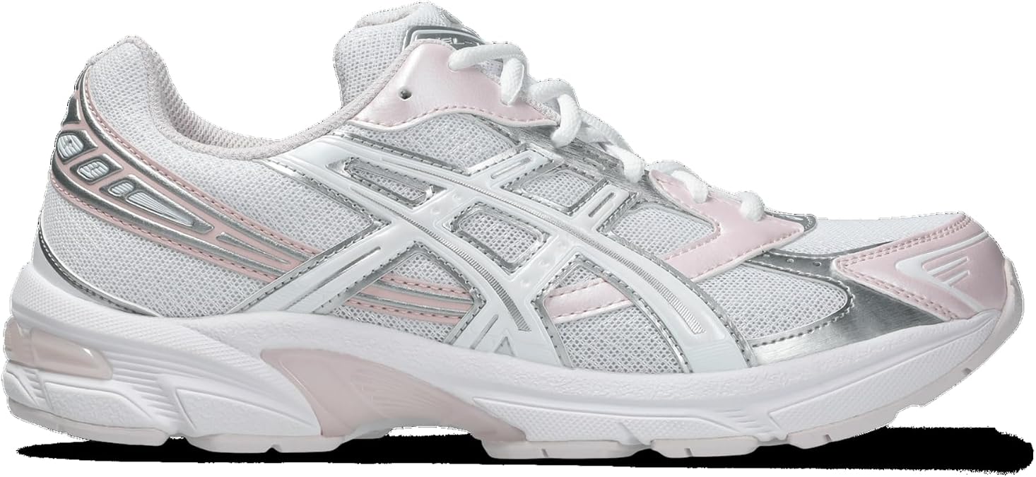 ASICS GEL-1130 - Women's Casual Running Shoes(White/Pink/Silver)
