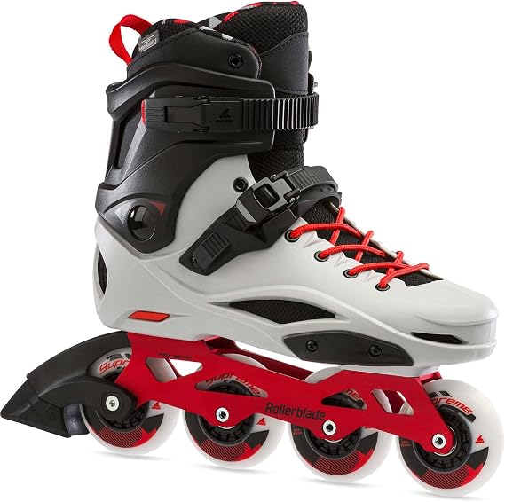 Rollerblade RB Pro X ユニ 大人用 フィットネス インラインスケート グレー/ウォームレッド アーバンパフォーマンス インラインスケート