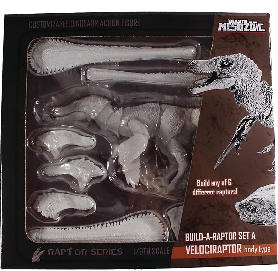 Beasts of the Mesozoic: Velociraptor Build-a-Raptor 1:18 Scale Figure Set A