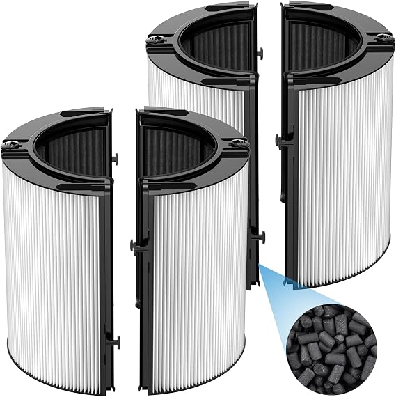 2 Pack Combi 360Glass HEPA+Carbon Filter For Dyson Air Purifier TP04 TP10