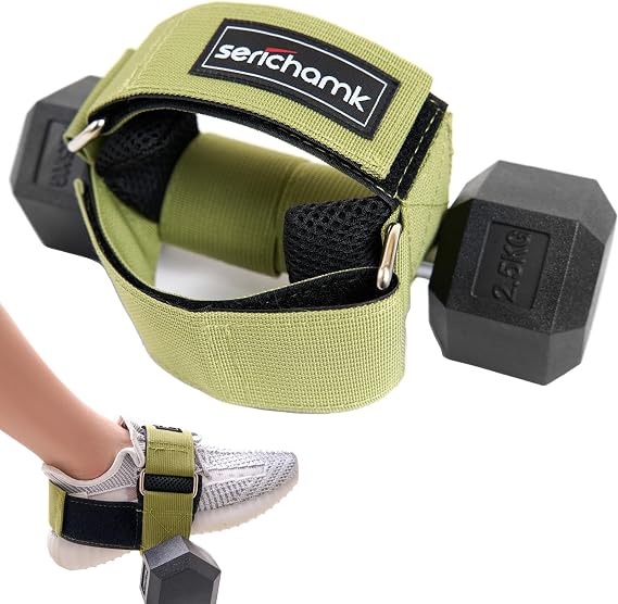 Feet Dumbbell Attachment,Tibialis Trainer, Feet Weight Lifting Dumbbell Ankle Strap,Leg Lift Exercise Equipment