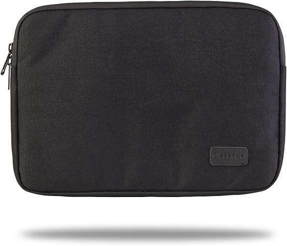 Classone WSL1500 Livorno Series 15.6' Waterproof Fabric and Waterproof Zipper Notebook, Laptop, Macbook Carrying Case -Black