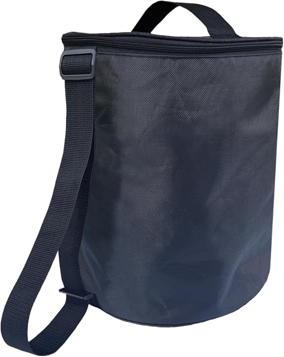 Portable Tennis Ball Storage Bag, Big Pickleball Basket Bag with Shoulder Strap for Carrying, High Capacity Storage for Baseball, Golf, Table Tennis and Other Training Balls