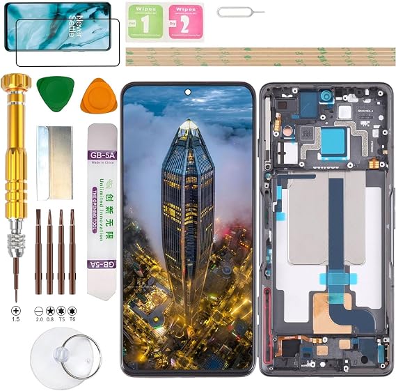 (Incell) LCD Display Assembly for Xiaomi POCO F4 GT 21121210G Screen Replacement kit (Black)