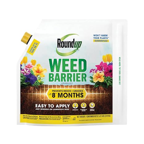 Roundup Weed Barrier Granules, 5.37 lbs.