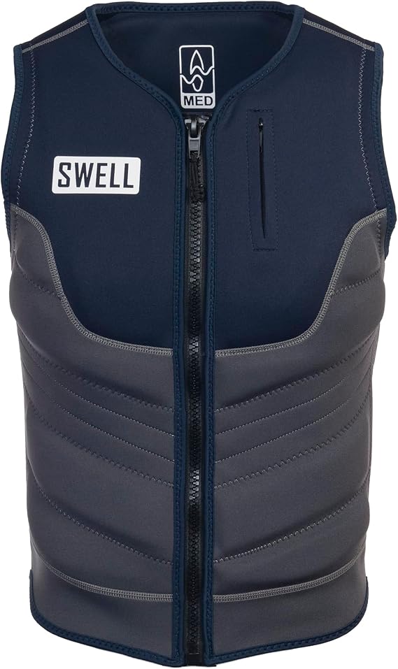 Mens Neoprene Wakesurf Comp Vest - Designed Exclusively for Wake Surfing, but Great for All Other Watersports Activities!